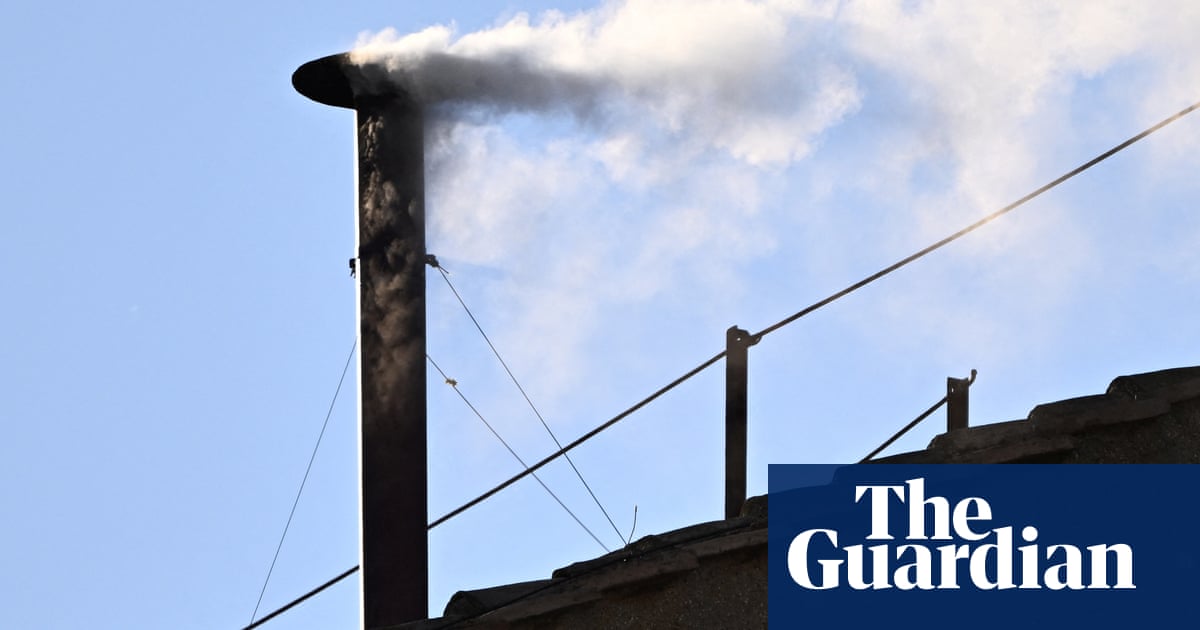 White smoke from Sistine Chapel chimney signals election of new pope