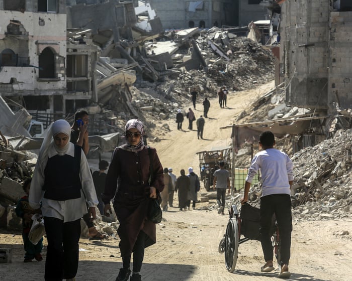 In Gaza, we are picking up our lives amid the remnants of war, fear of Israel’s return haunting every step | Sondos Sabra