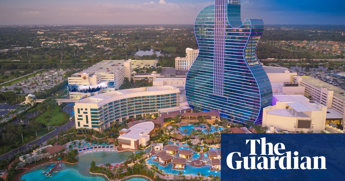 Strummer holidays! The guitar-shaped hotel where the party never stops
