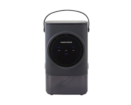 Morphy Richards Flexi Freeze 1L Rechargeable Travel & Desk Top Mini Personal Air Cooler Grey