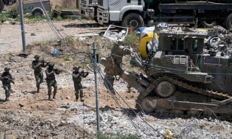 Israeli forces kill five people in raid near West Bank’s Tulkarm