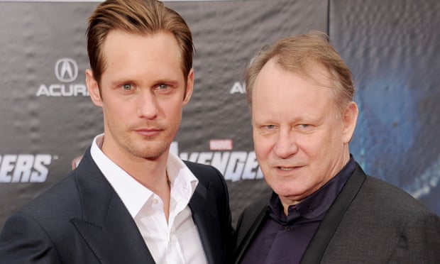 Stellan Skarsgård with his son, the actor Alexander Skarsgård.