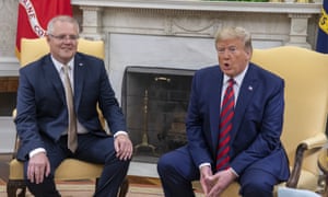 Morrison and Trump