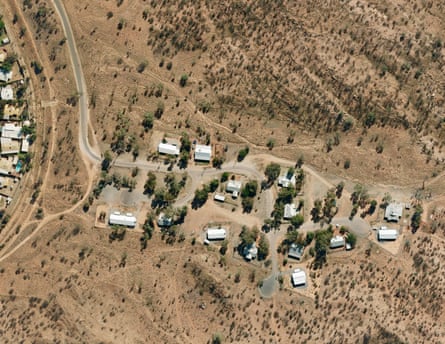 An aerial view of Ilpeye Ilpeye in the Northern Territory.