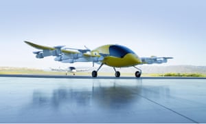 Kitty Hawk’s experimental air taxi, Cora, ‘is about the time you save soaring over traffic’.