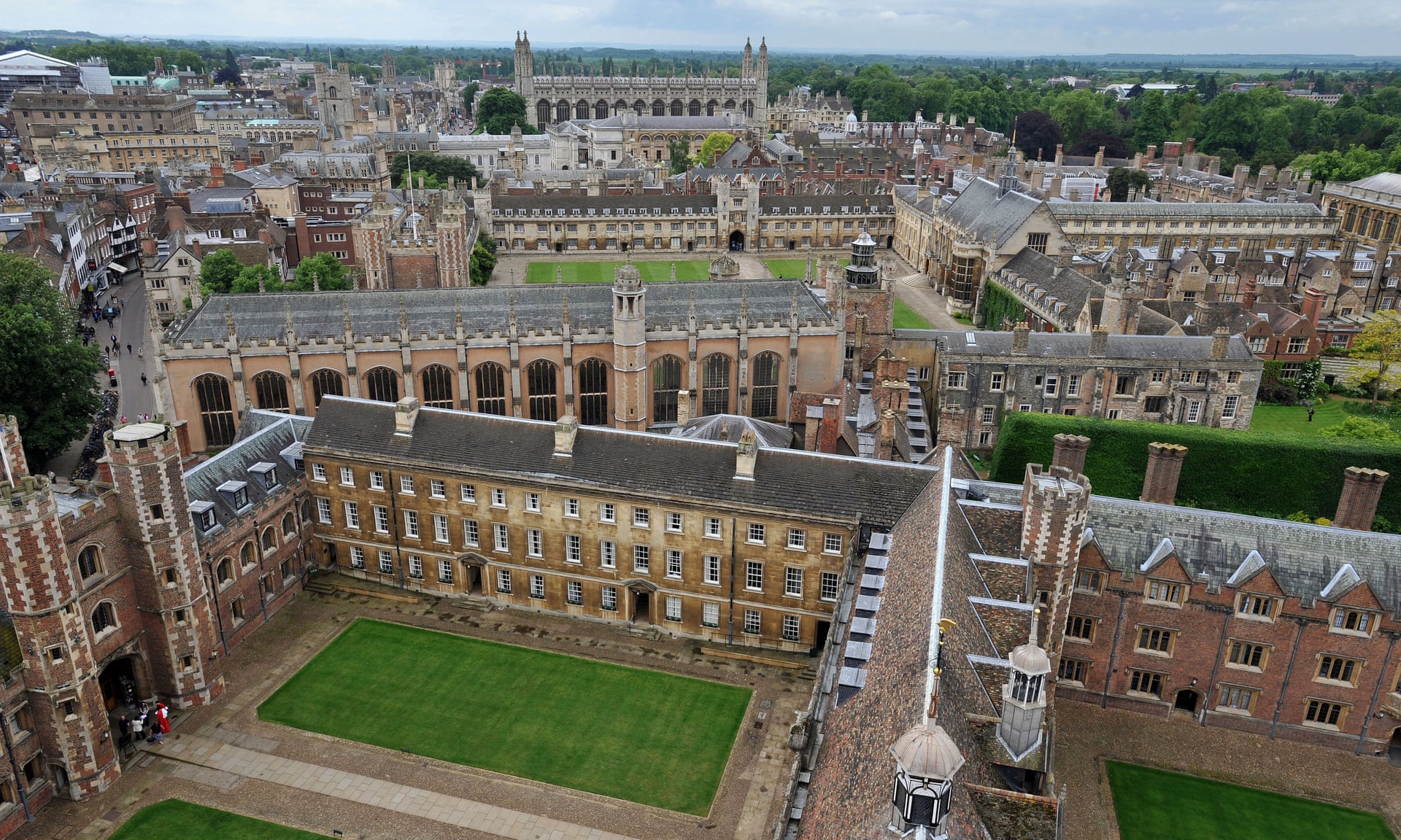 Uno scorcio dell'Università di Cambridge