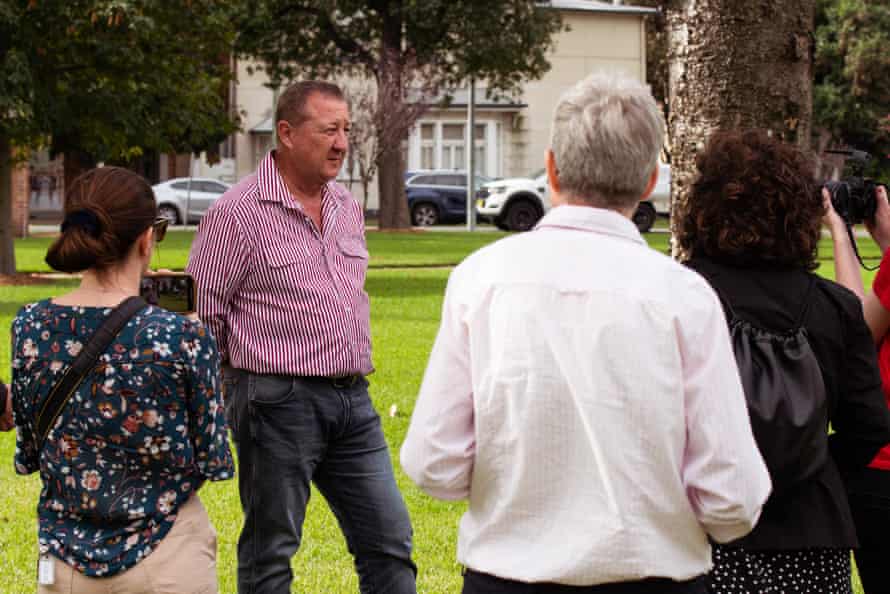 ALP candidate Jeff Drayton