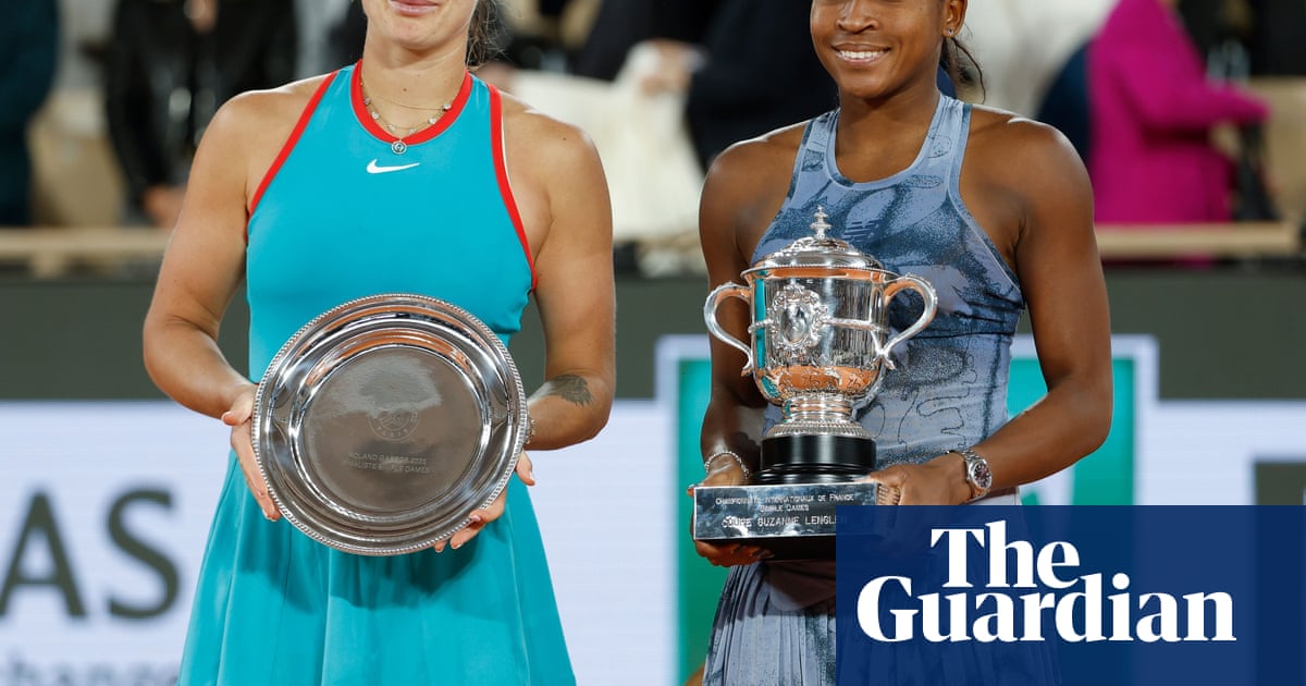 Sabalenka writes apology to Gauff for unprofessional' comments after French Open final loss
