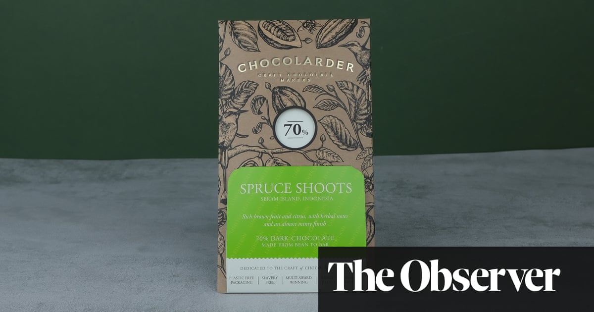 Notes on chocolate: wintery flavours of pine and mint