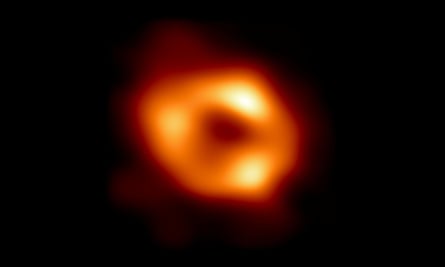The first image of the Sagittarius A* black hole.