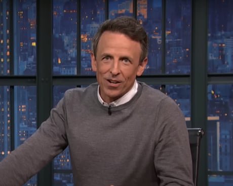 Seth Meyers on Trump breaking with his base on the Epstein files: “This meltdown has been years in the making.”