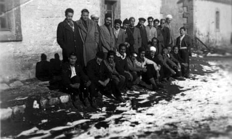 Imprisoned Algerian Communist party activists during the war of independence
