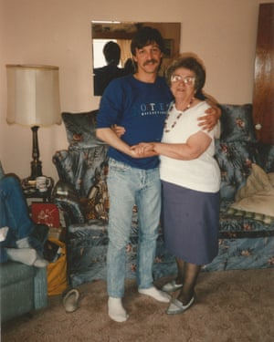 Joe and his mother.
