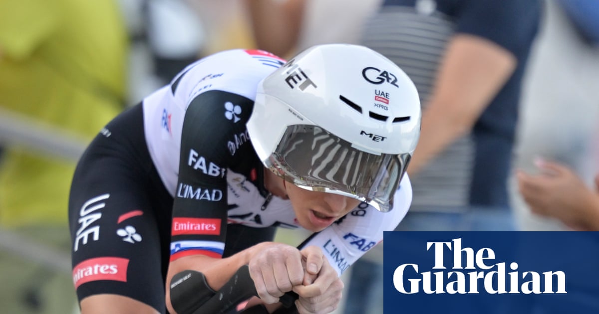 ‘I was rooting for Josh’: Pogacar wins Vuelta opening stage with Tarling third