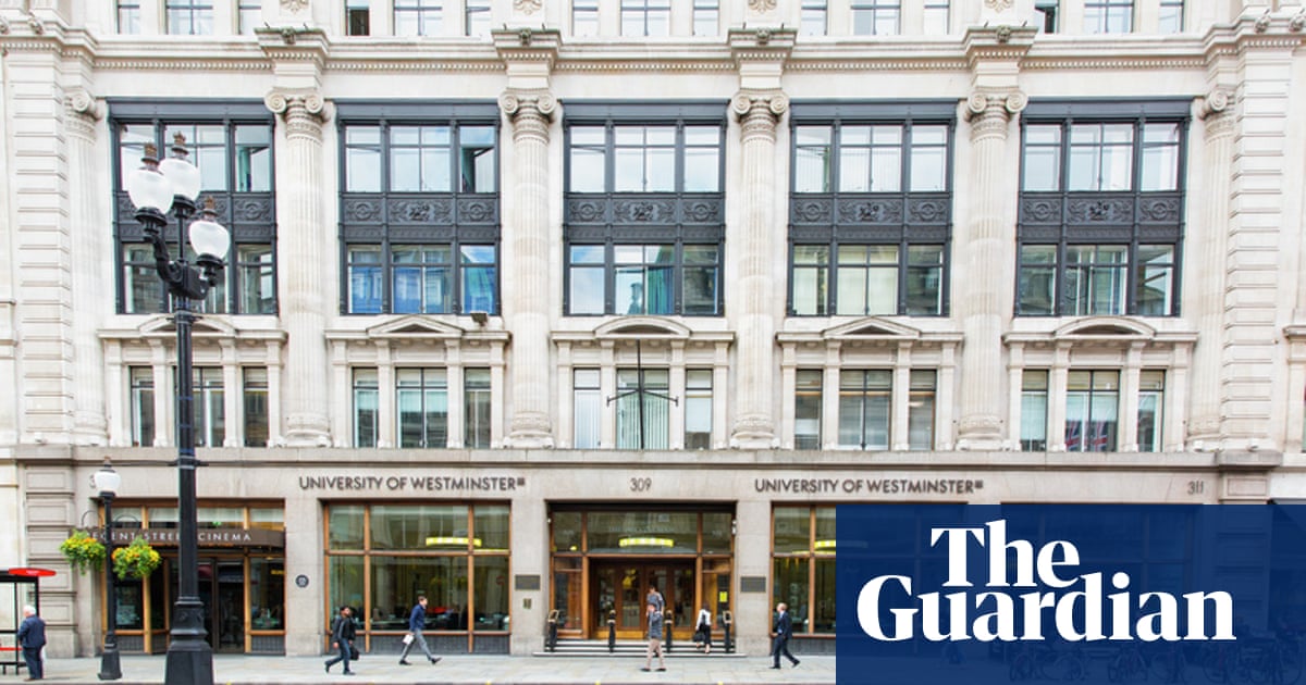 University guide 2022: University of Westminster | University guide | The  Guardian