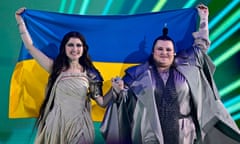The duo Alyona Alyona and Jerry Heil, representing Ukraine 