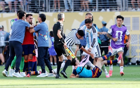 Spain beat Argentina 1-0 after extra time to win the 2026 World Cup – live