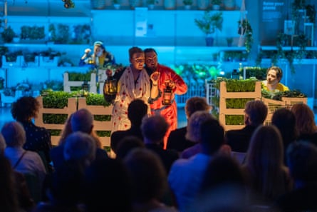 A scene from the Marriage of Figaro at perth festival.