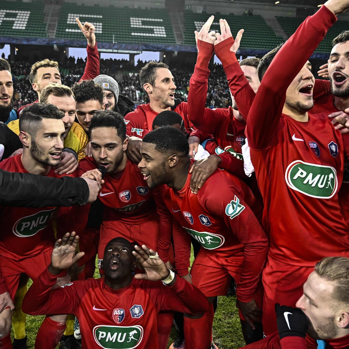 Marseille Humbled By Fourth Tier Amateurs In Coupe De France Football The Guardian