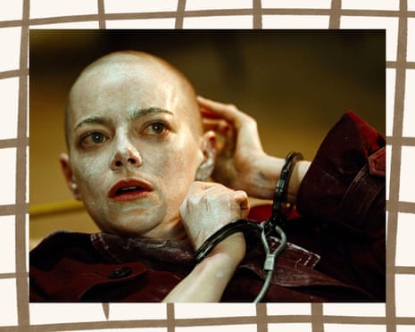 Emma Stone in Bugonia.