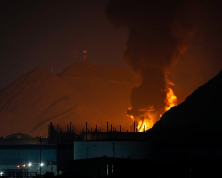 US and Israeli military forces in the Middle East