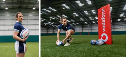 Rachel Malcolm, Scotland women’s rugby captain.