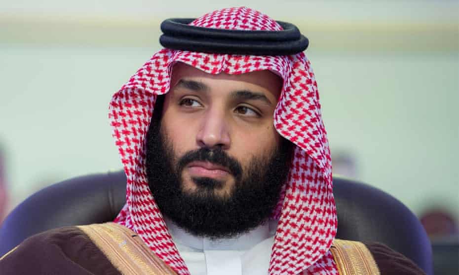 Prince Mohammad bin Salman’s two-day stay in Britain includes a visit to Windsor castle.