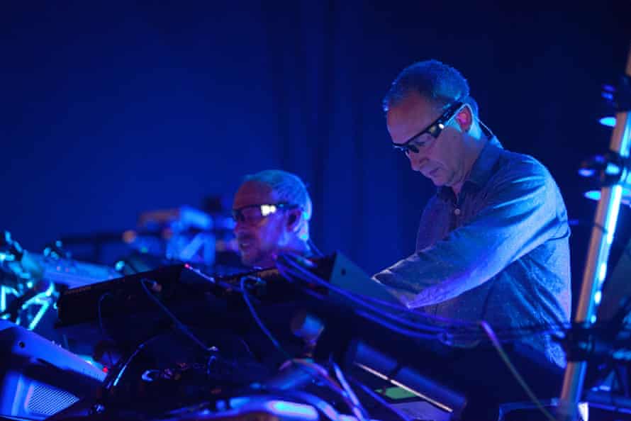 Orbital at Traffic festival, Turin, in 2012
