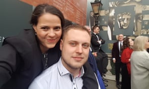Lola Bellouere Keay at the Baftas