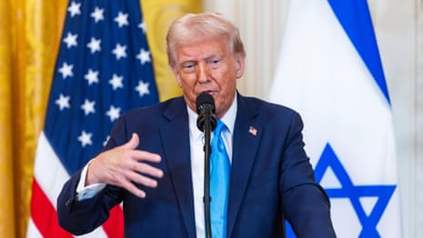 Trump announces US plan to 'own' and develop the Gaza strip – video