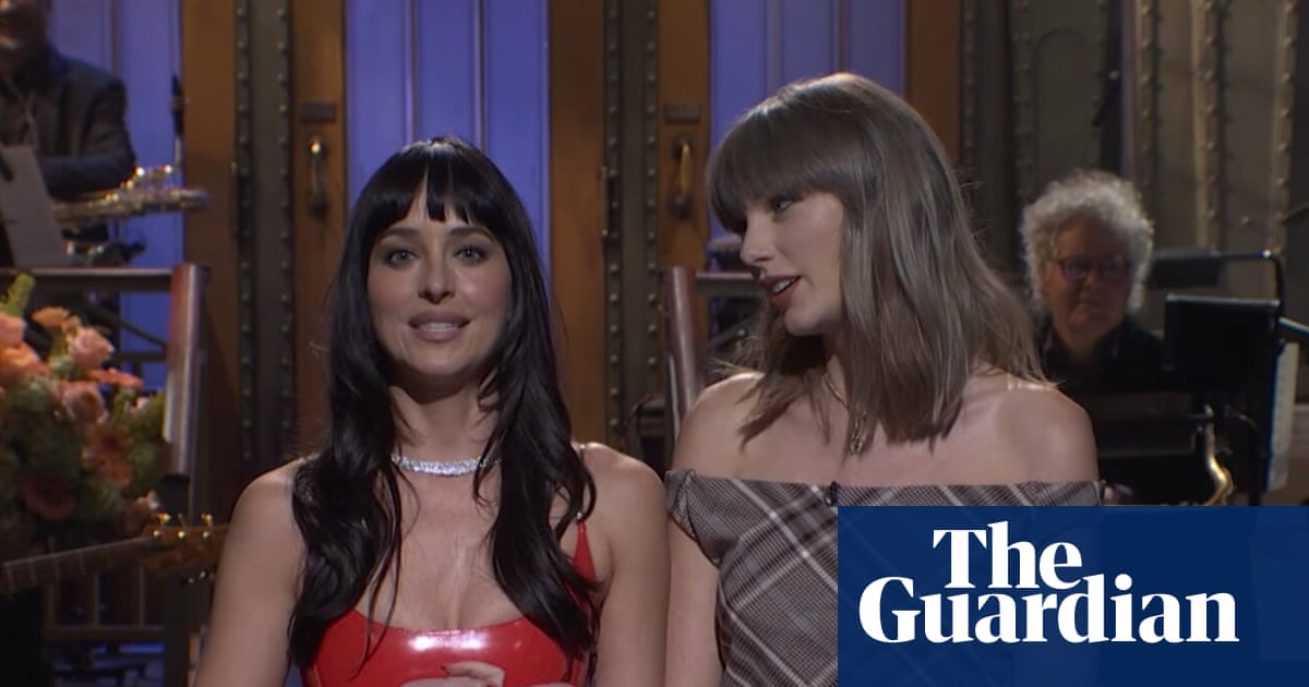 Saturday Night Live: Dakota Johnson struggles through weak episode as Taylor Swift gatecrashes