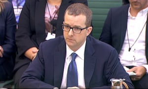 Mike Schroepfer gives evidence to the committee.