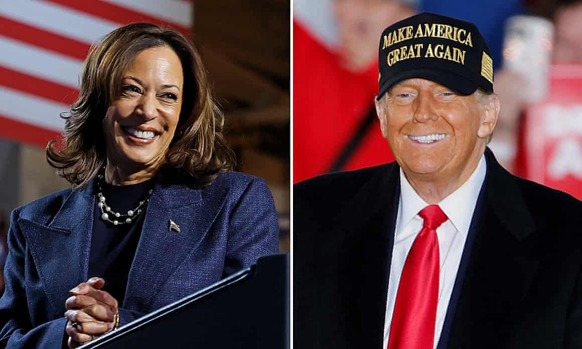 Kamala Harris and Donald Trump are locked in a dead heat contest