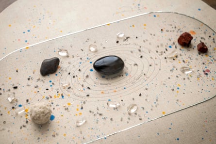 Stones on paper