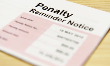 Penalty reminder notice