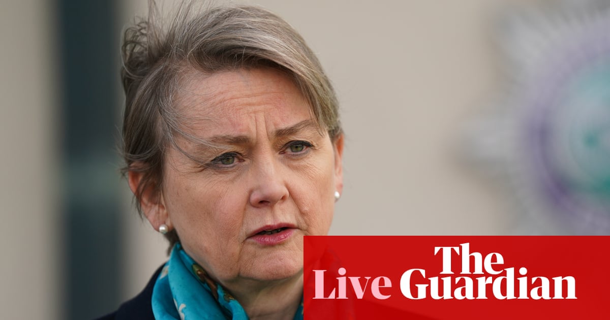 Yvette Cooper says it's unacceptable' jailed ex-Labour MP still qualifies for parliamentary salary UK politics live