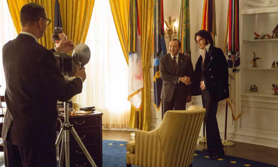 ‘Larky drama’: Kevin Spacey and Michael Shannon in Elvis & Nixon