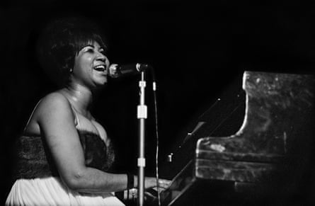 Soul queen … Aretha Franklin at Hammersmith in 1968.