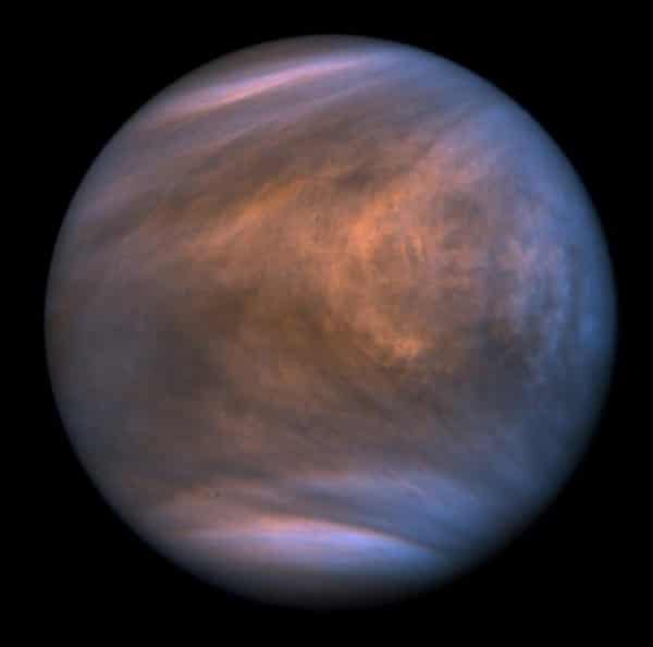 Clouds of Venus captured by the Akatsuki probe.