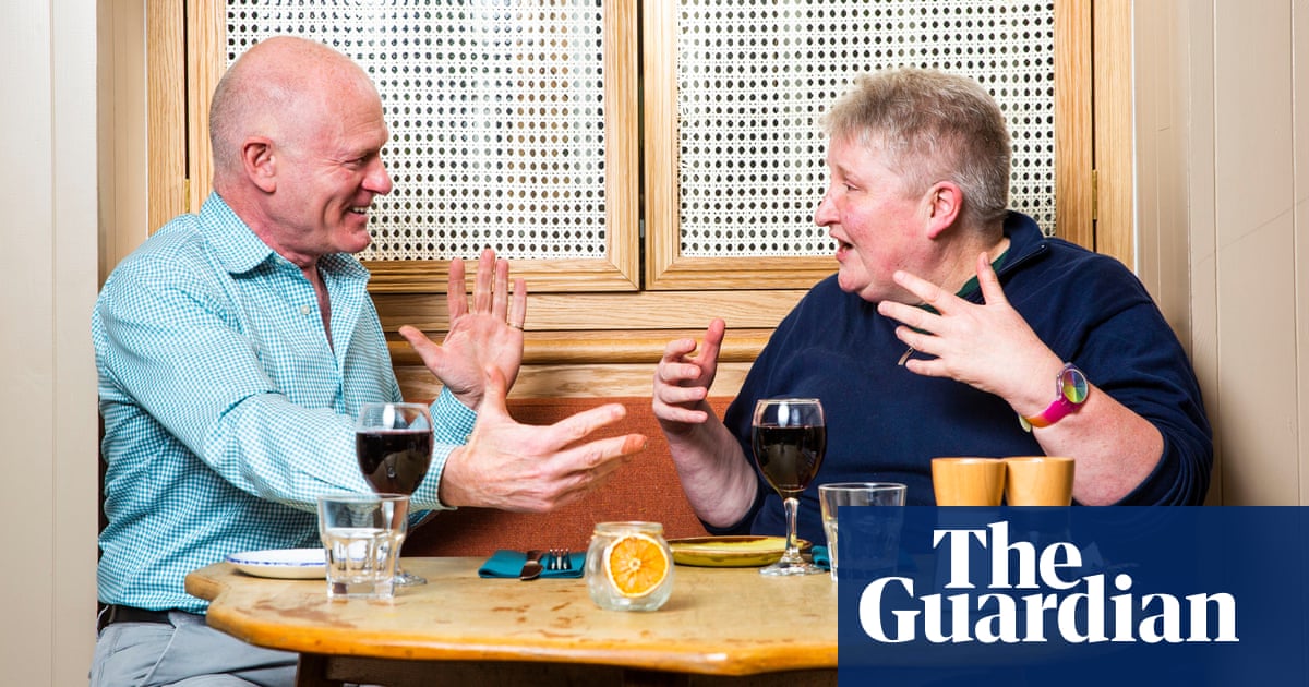 Dining across the divide: ‘Don’t scream at people outside supermarkets, take them for a veggie meal!’