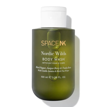 Space NK Nordic Wilds body wash.
