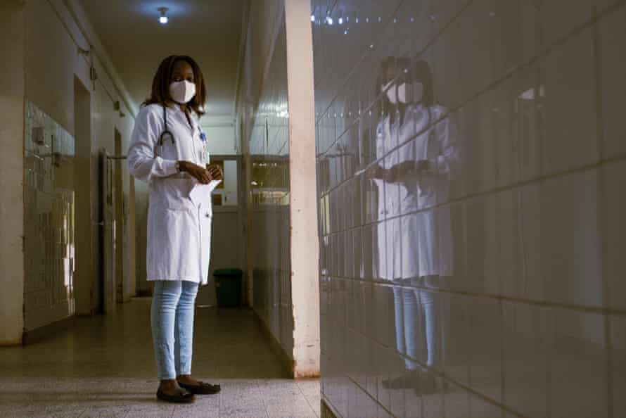 Aissatu Forbs Djalo, a doctor at Simão Mendes hospital in Bissau and member of the national health workers’ union.