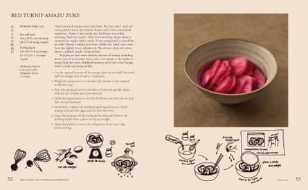 Pages from The Japanese Art of Pickling and Fermenting by Yoko Nakazawa.