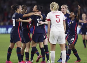 USA! USA!! USA!!! on their way to victory.