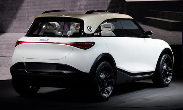 The Smart Concept #1 is a sleek, urban SUV.