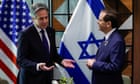 Middle East crisis live: US ‘determined to free Israeli hostages with ceasefire deal’