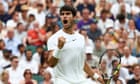 Carlos Alcaraz survives bruising battle with Jarry to roll on at Wimbledon
