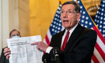 Senator John Barrasso, the ranking member on the natural resources committee.