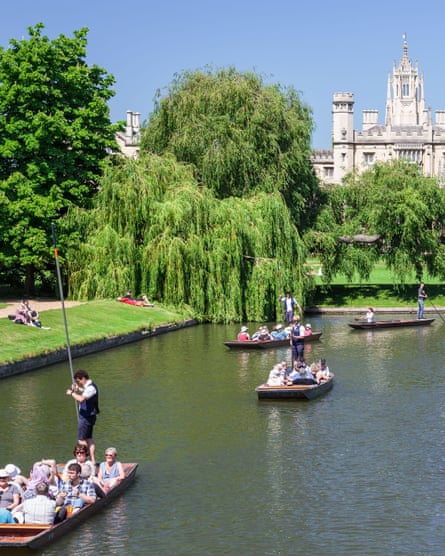 Cambridge summer punting.