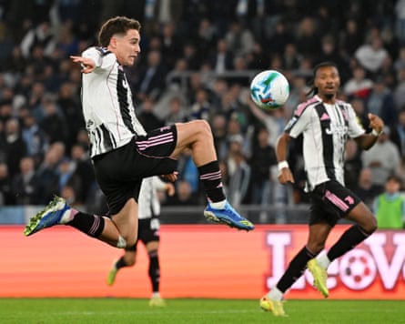 Kenan Yildiz (left) has been Juventus’ most consistent performer in attack this season